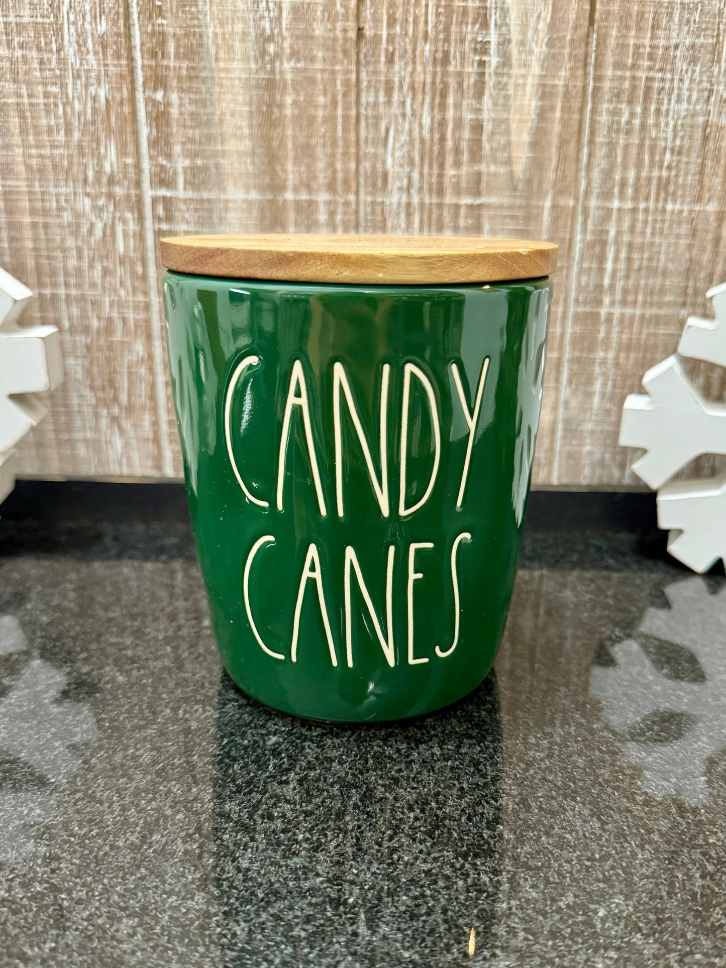 Rae Dunn Candy Canes Cellar