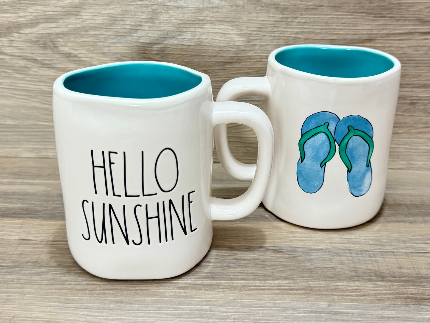 Rae Dunn Hello Sunshine Double Sided Mug