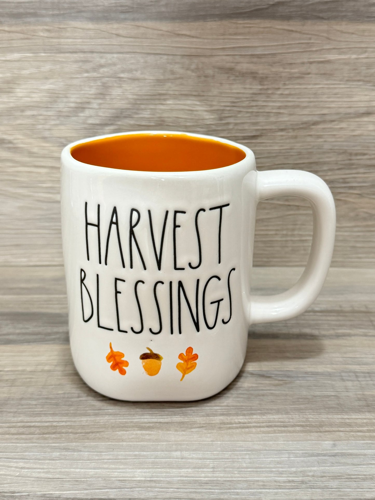 Rae Dunn Harvest Blessings Watercolor Icons Mug