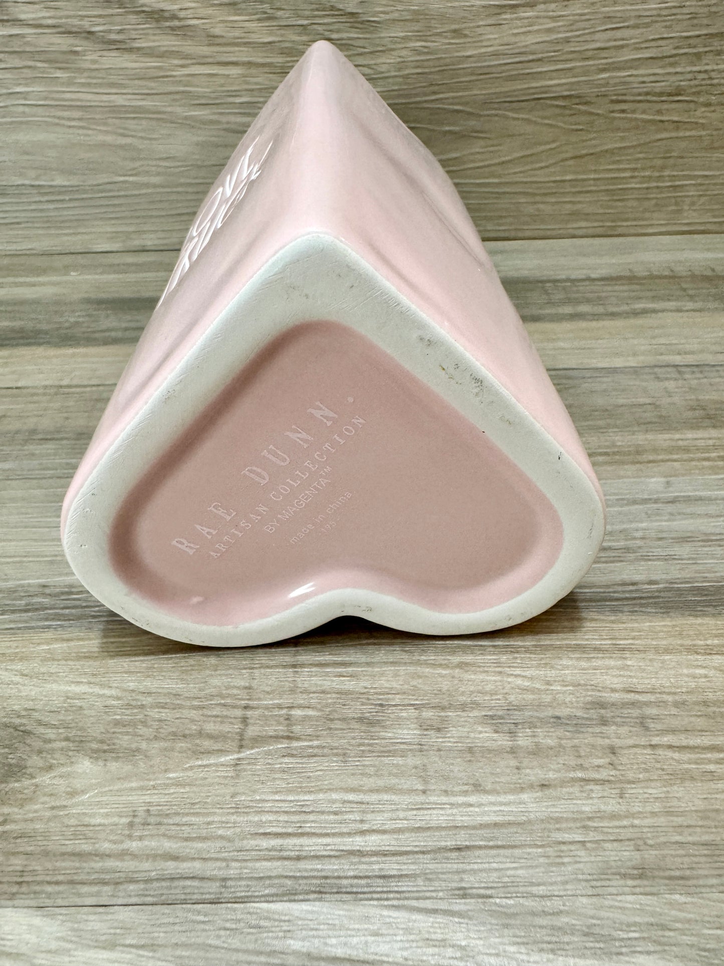 Rae Dunn Love Struck Heart Vase
