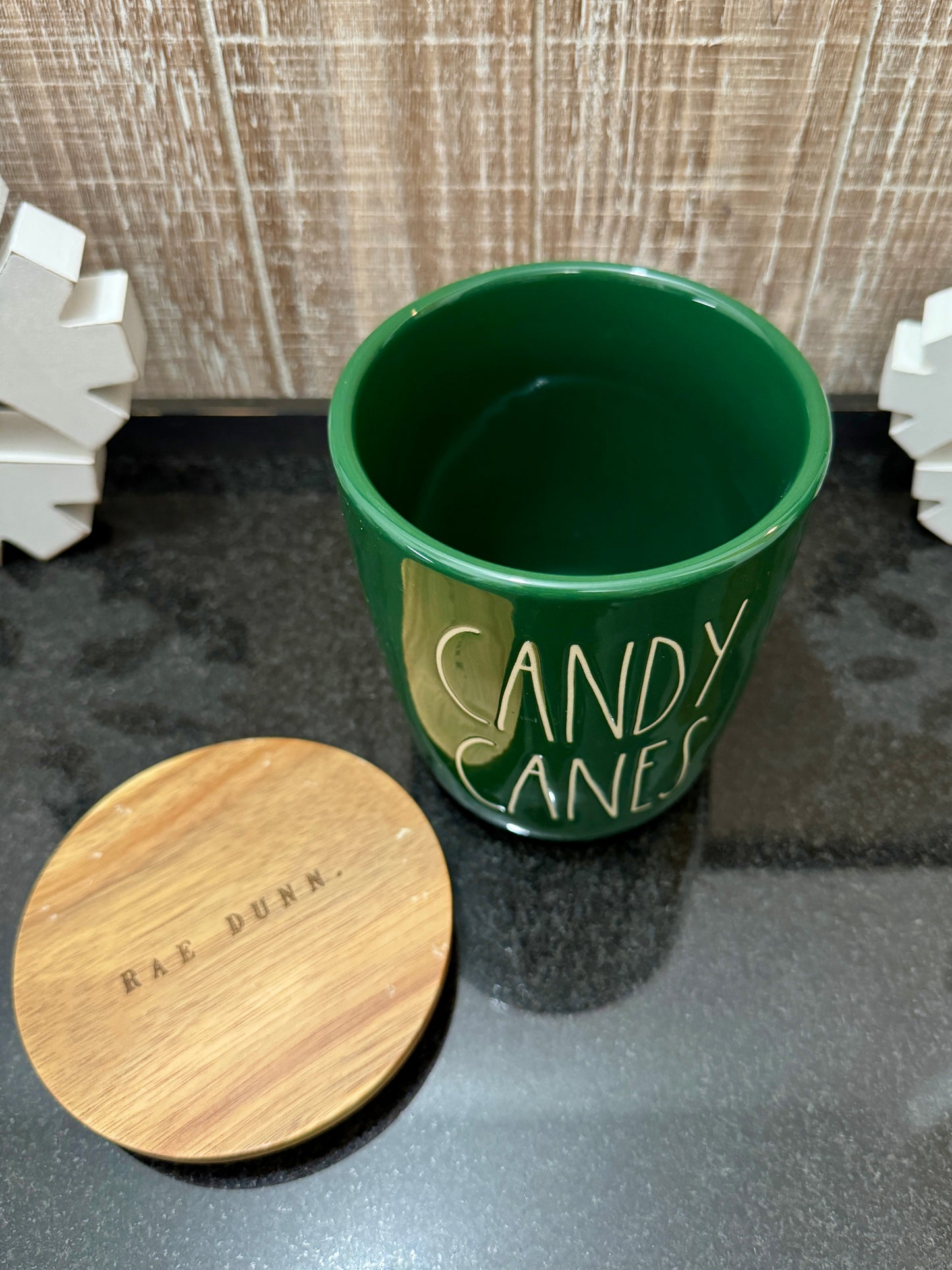 Rae Dunn Candy Canes Cellar
