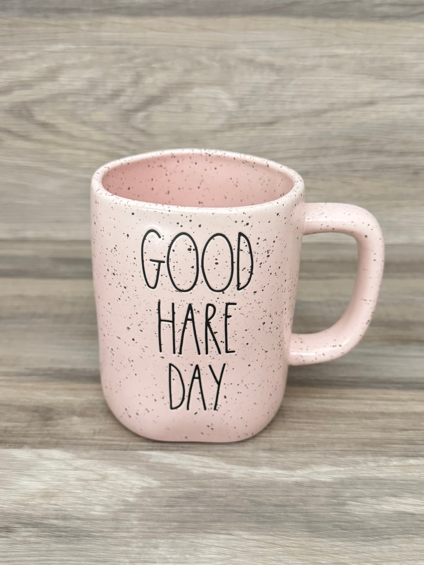 Rae Dunn Good Hare Day Speckled Mug