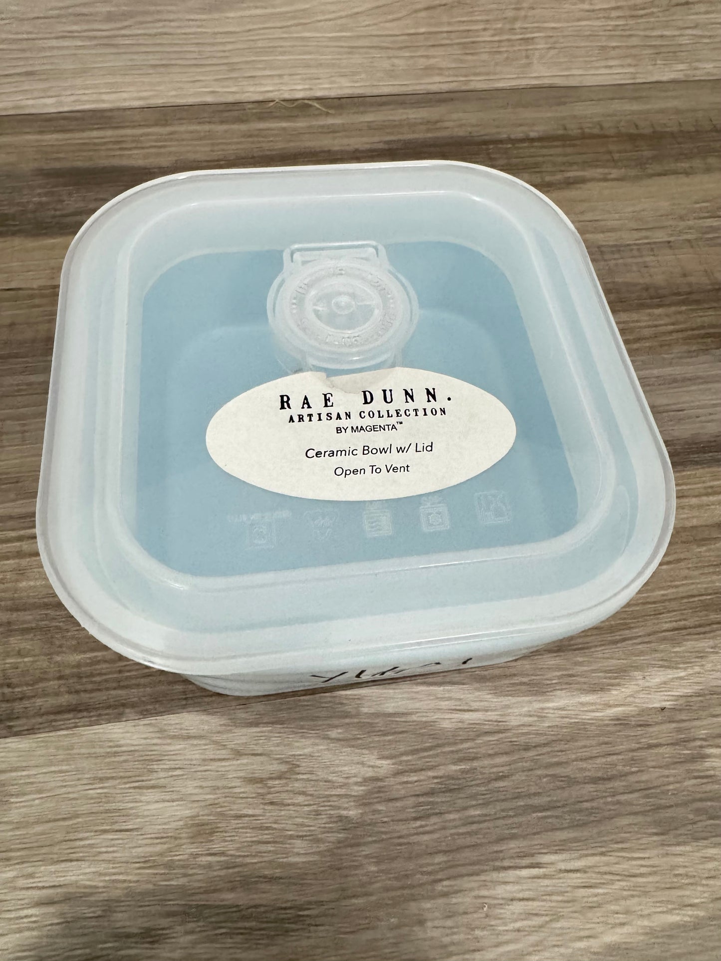 Rae Dunn Yum Container with Lid