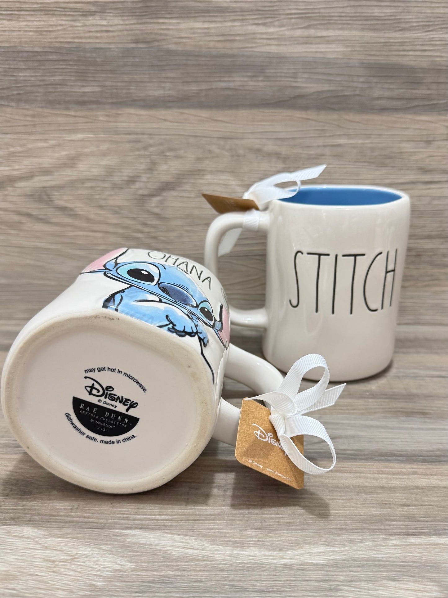 Rae Dunn / Disney Lilo & Stitch Double Sided Mug