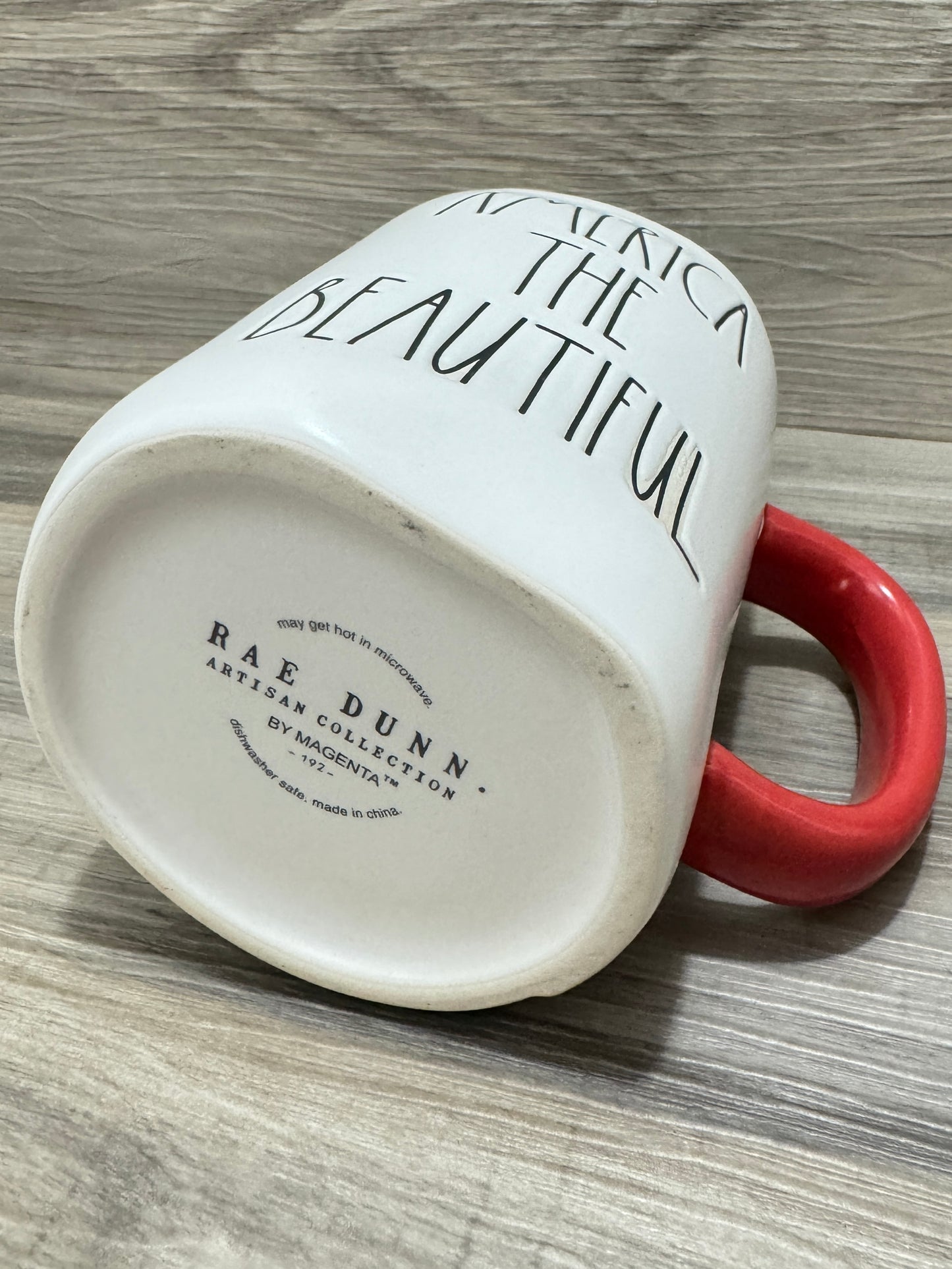 Rae Dunn America The Beautiful Mug
