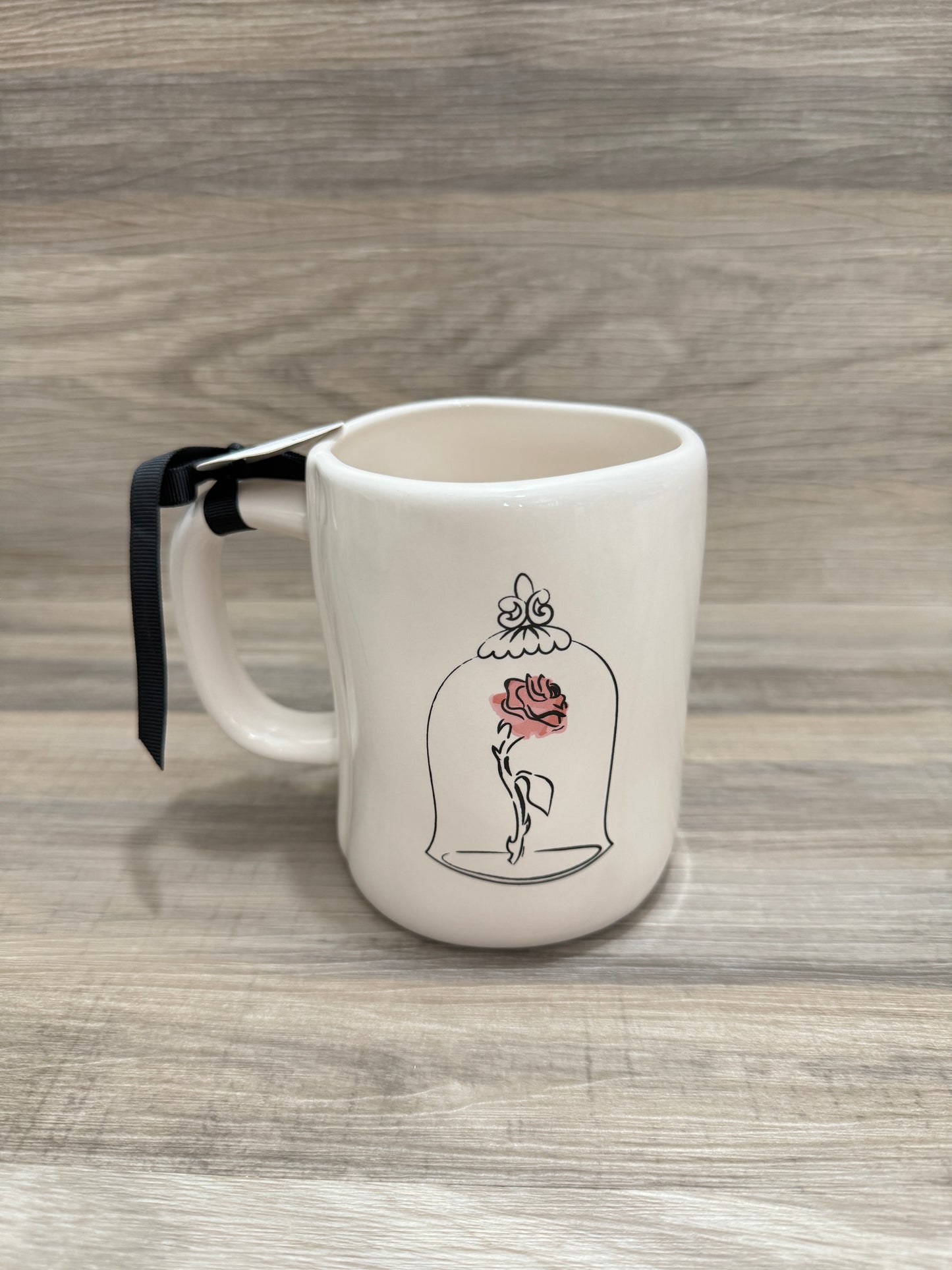 Rae Dunn ‘ Til The Last Petal Falls Beauty Disney Mug