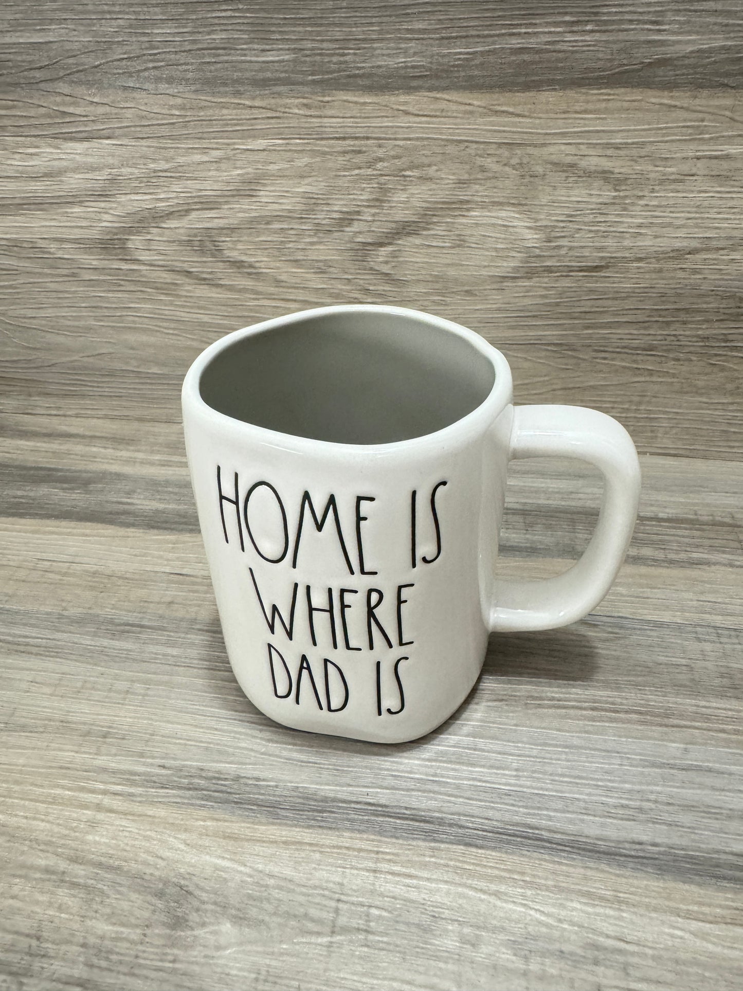 Rae Dunn Home is Where Dad Is Mug