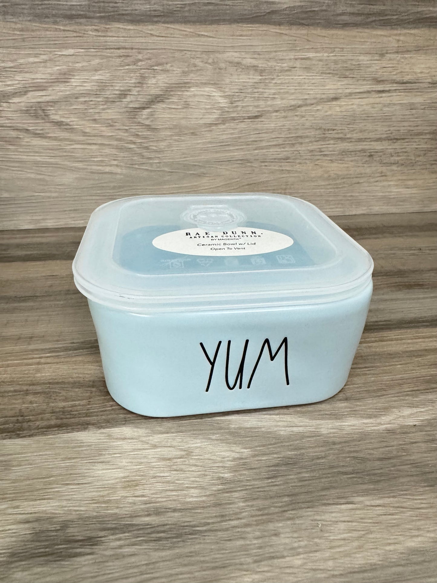 Rae Dunn Yum Container with Lid