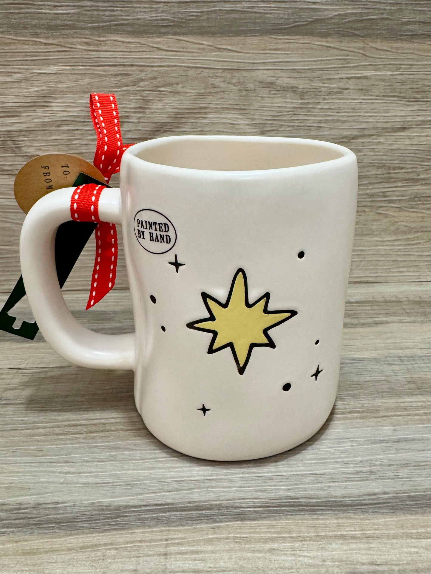 Rae Dunn For Unto Us A Child is Born Double Sided Mug