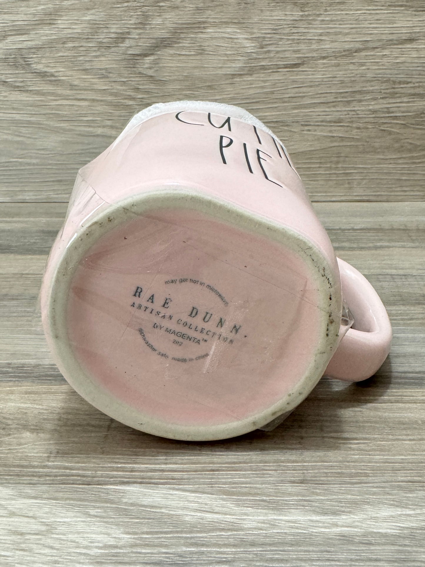 Rae Dunn Cutie Pie Mug with Topper