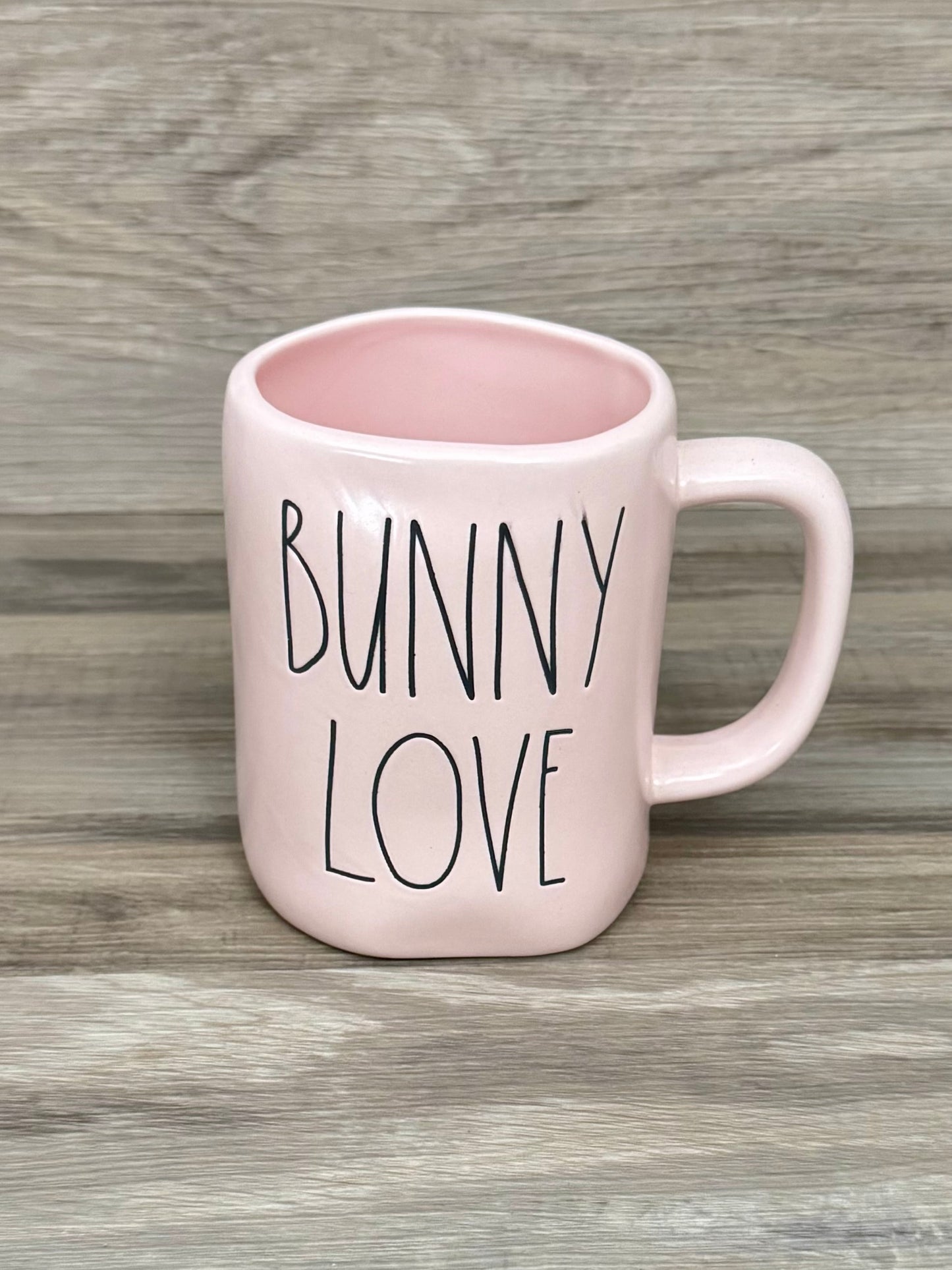 Rae Dunn Bunny Love Pink Mug