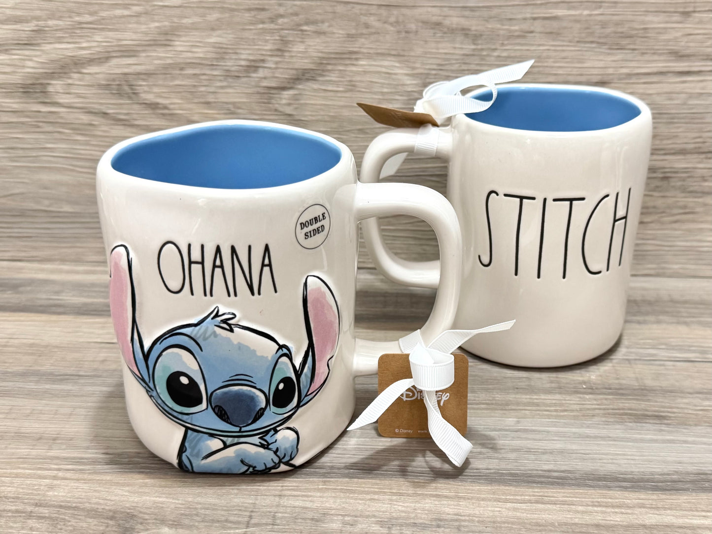 Rae Dunn / Disney Lilo & Stitch Double Sided Mug