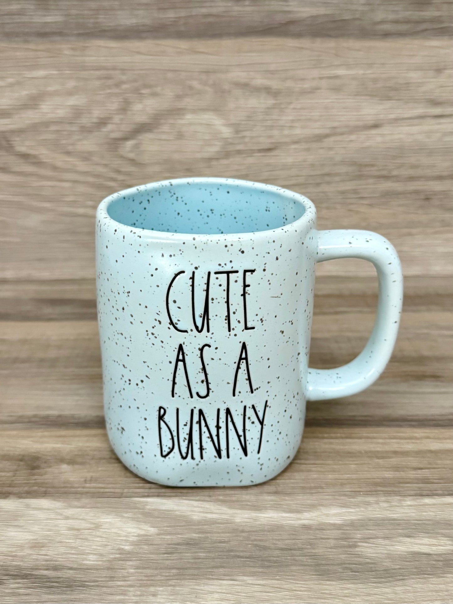 Rae Dunn Cute As Bunny Speckled Mug