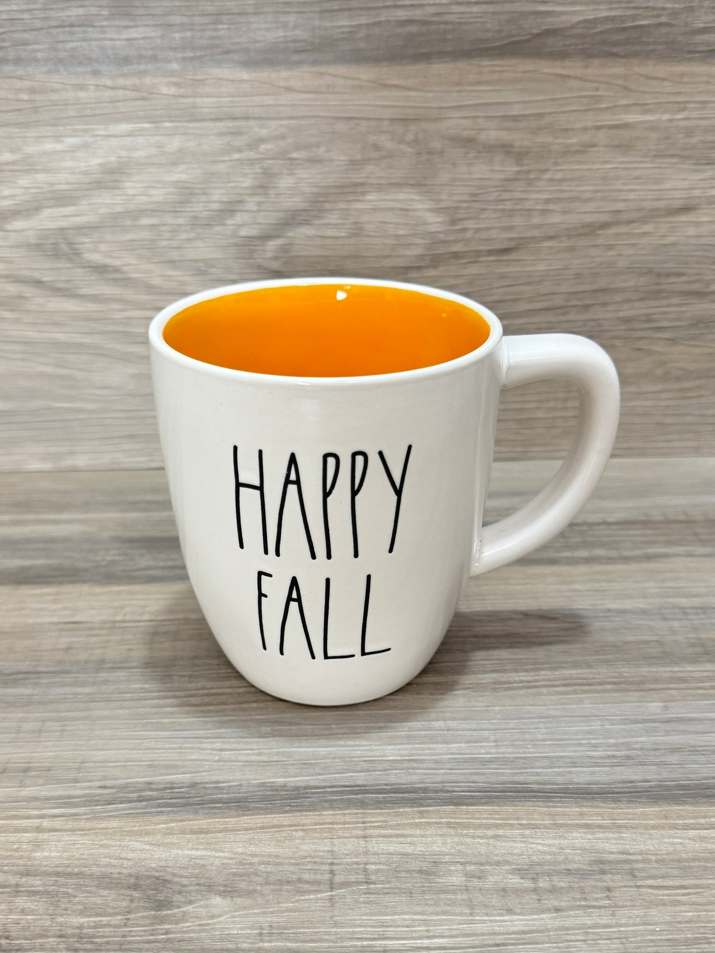 Rae Dunn Happy Fall Double Sided Oval Mug