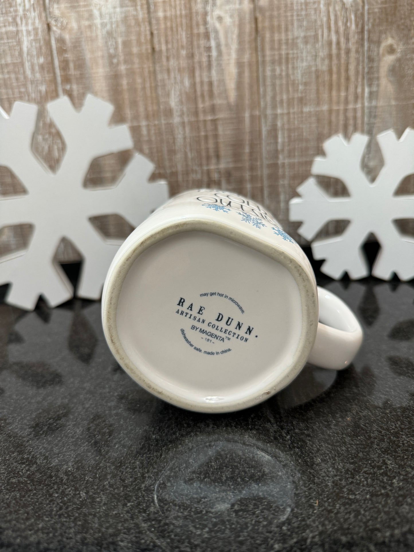 Rae Dunn Baby It’s Cold Outside Mug