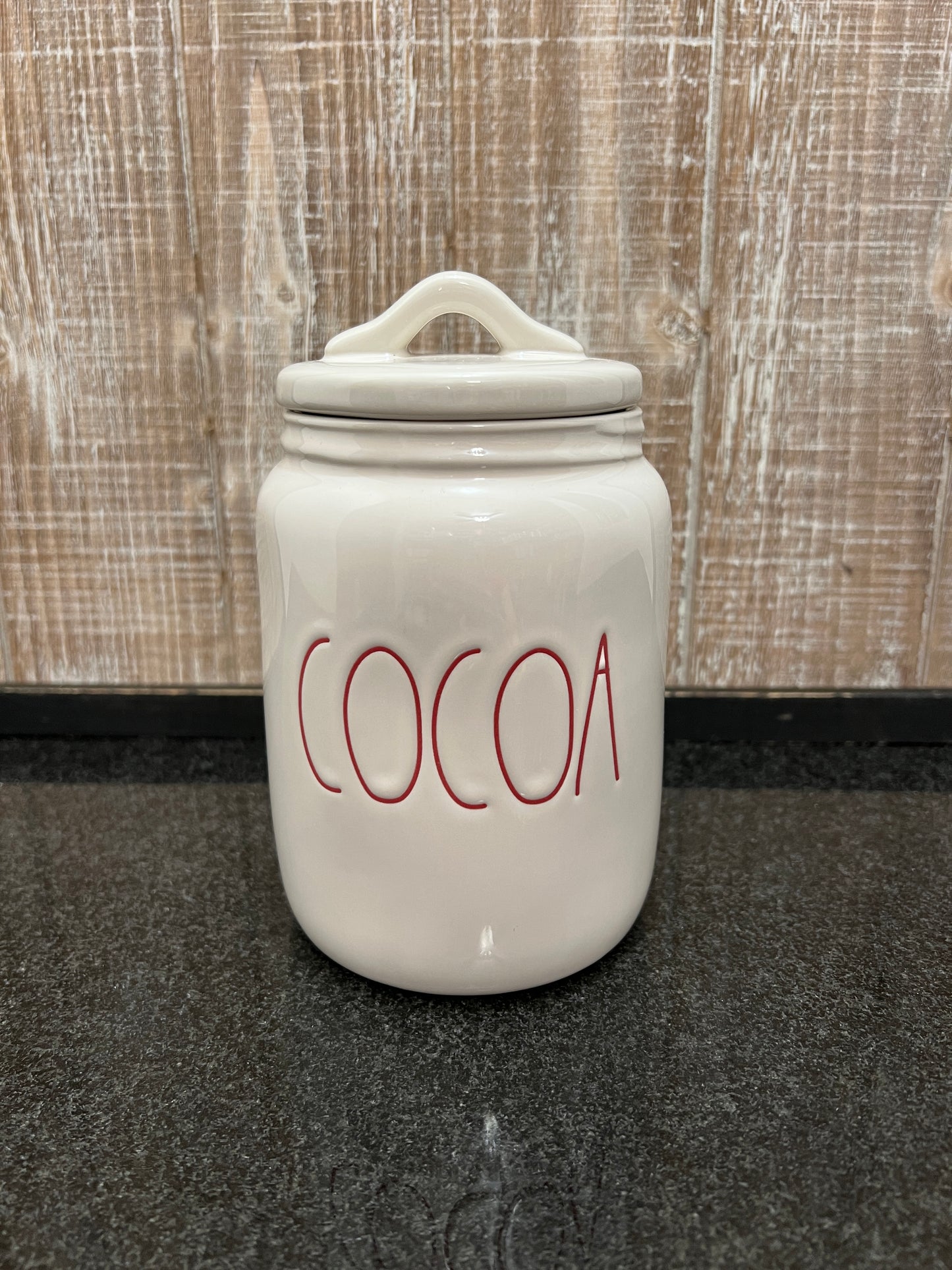 Rae Dunn Cocoa Baby Canister