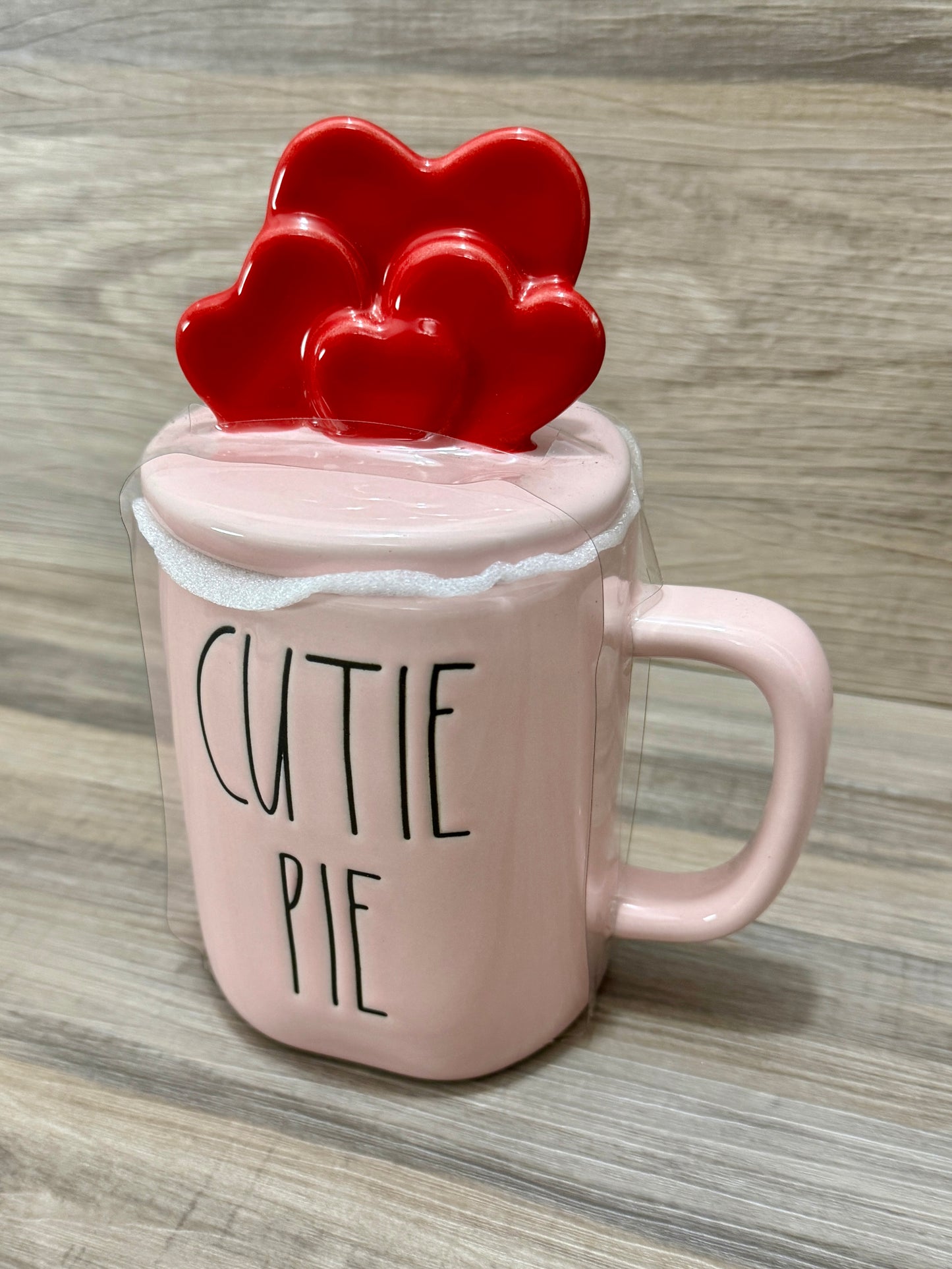 Rae Dunn Cutie Pie Mug with Topper