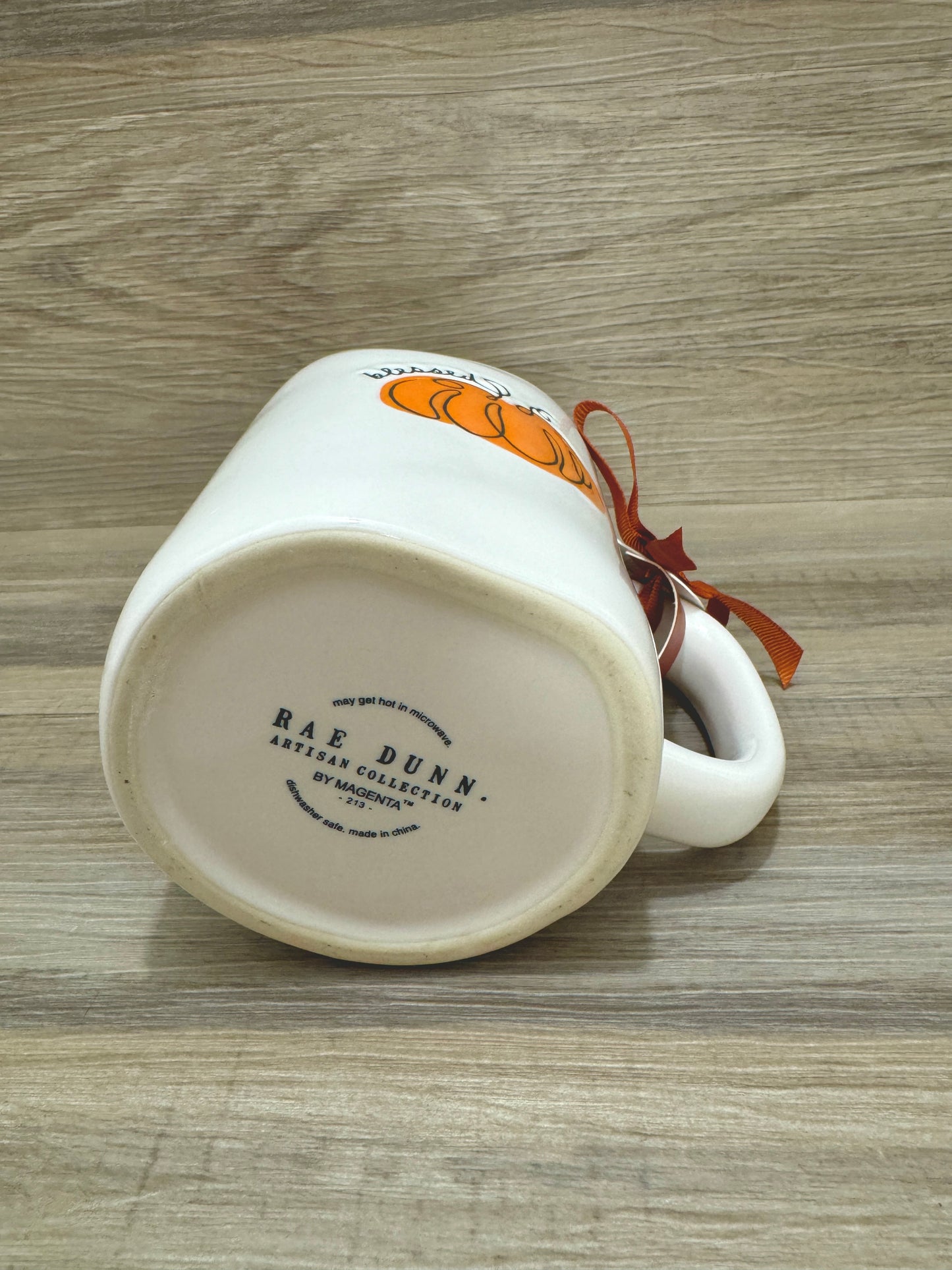 Rae Dunn Blessed Pumpkin Design Mug