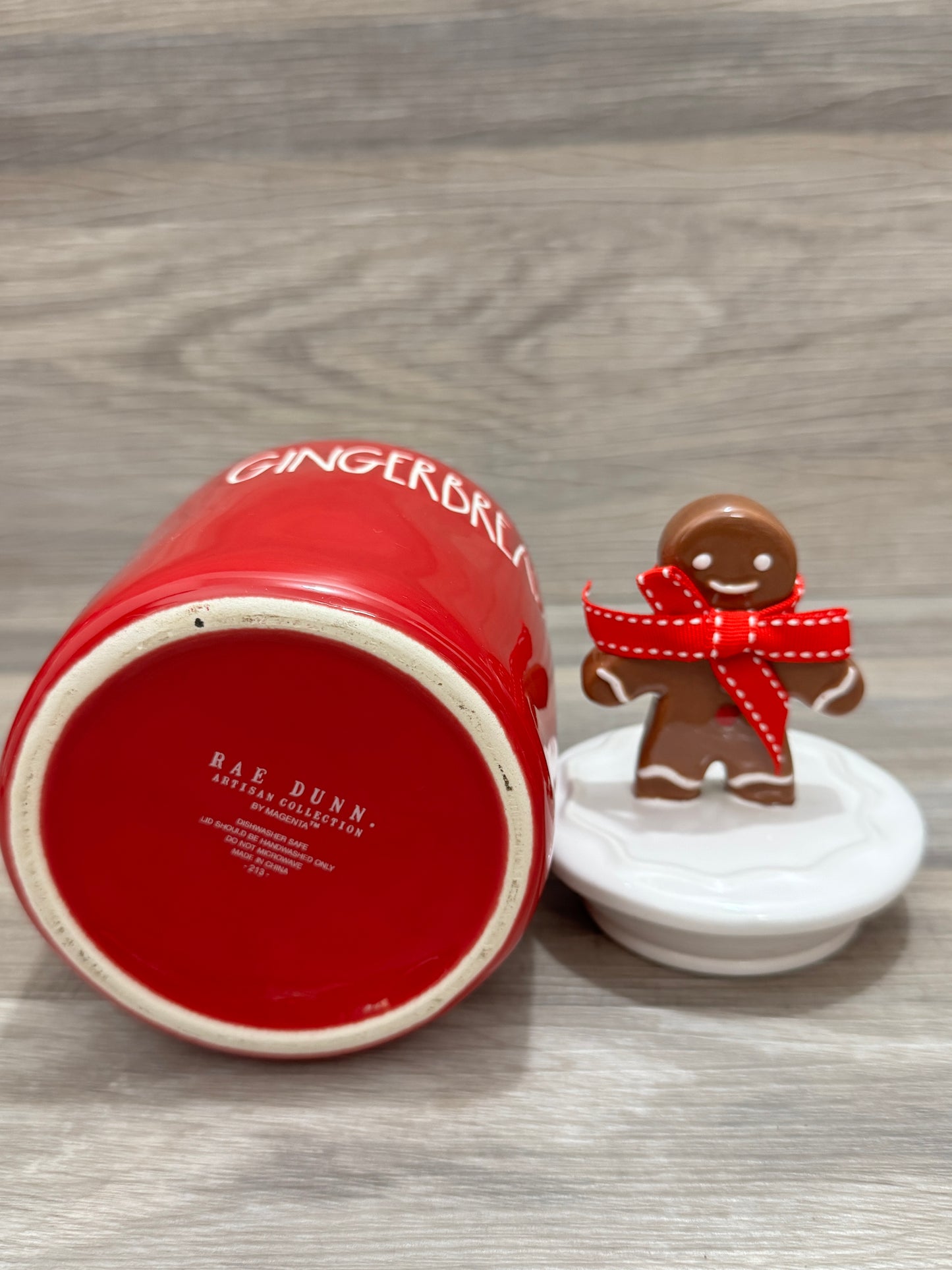 Rae Dunn Gingerbread Baby Canister (2022)