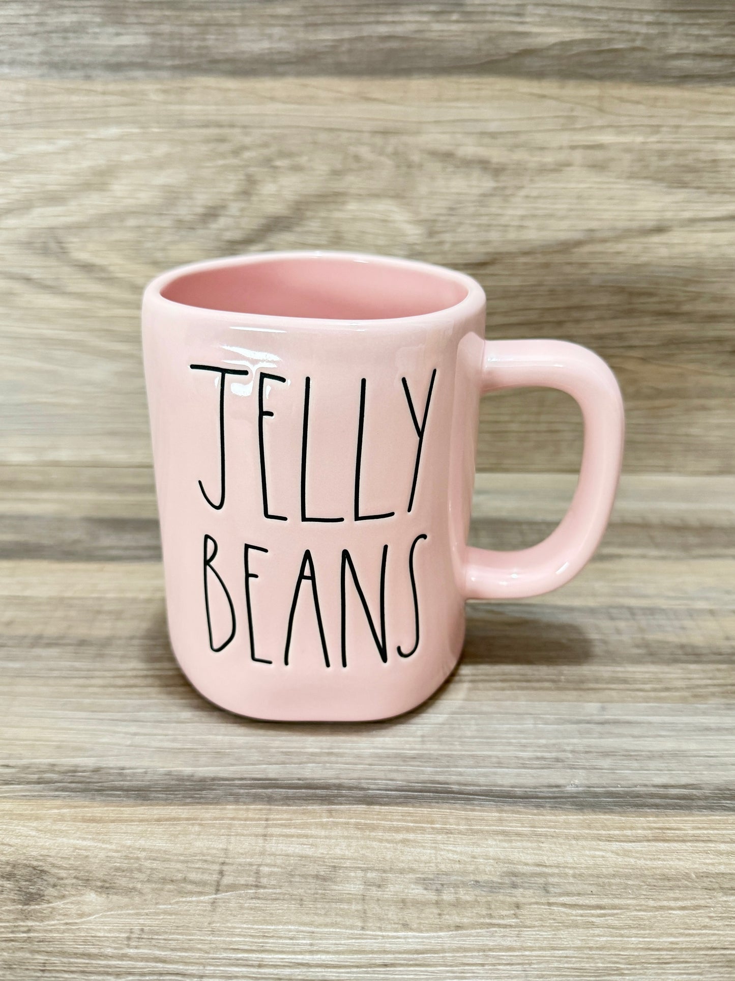 Rae Dunn Jelly Beans Pink Mug