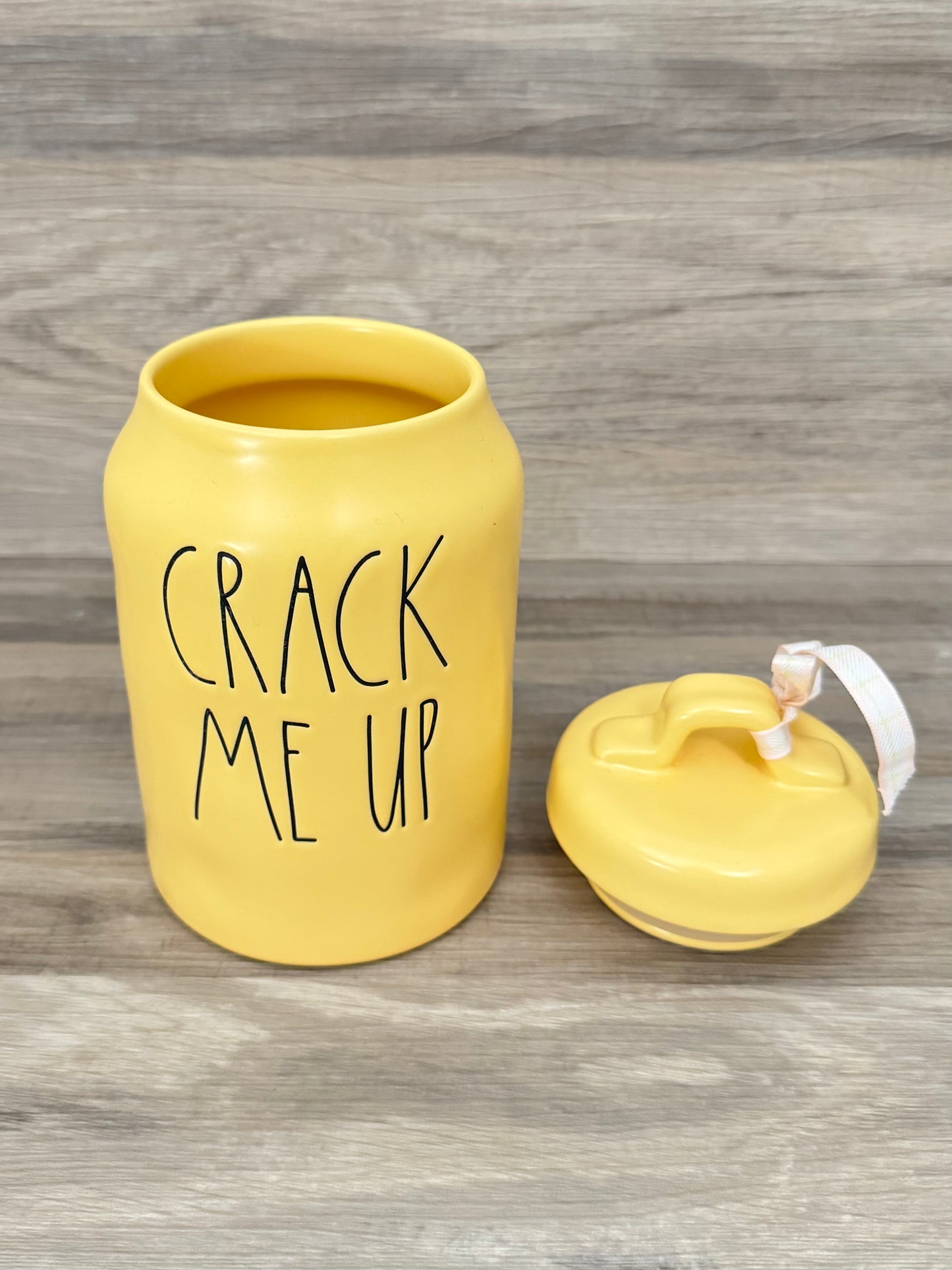 Rae Dunn Crack Me Up Canister