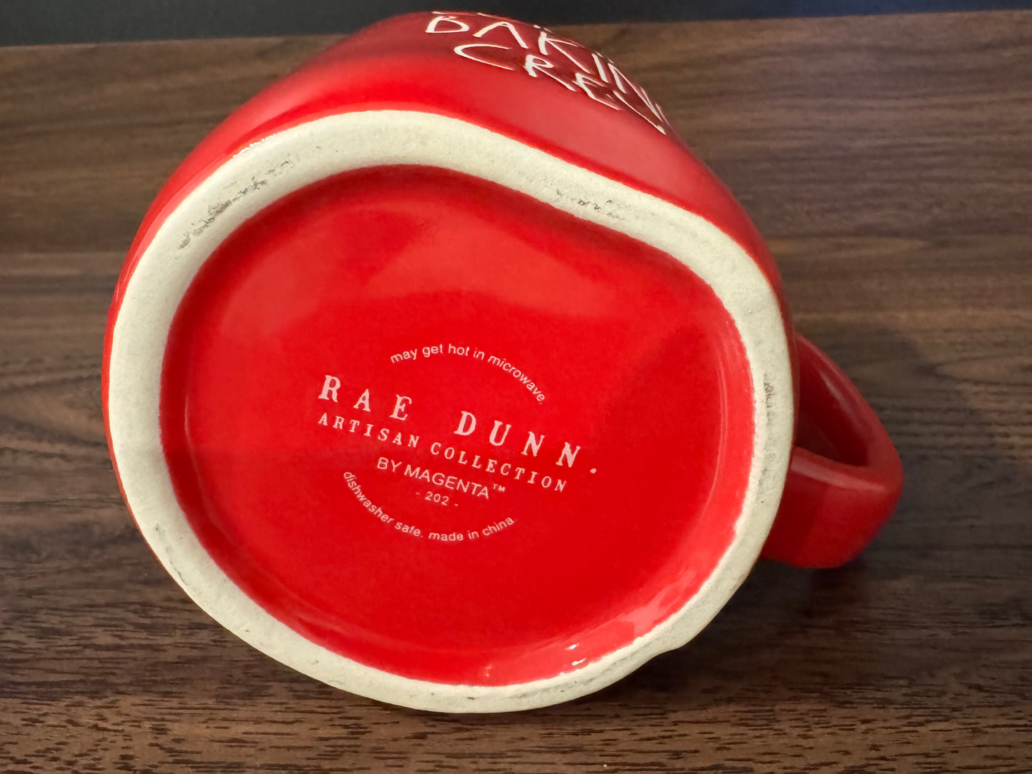 Rae Dunn Cookie Baking Crew Mug