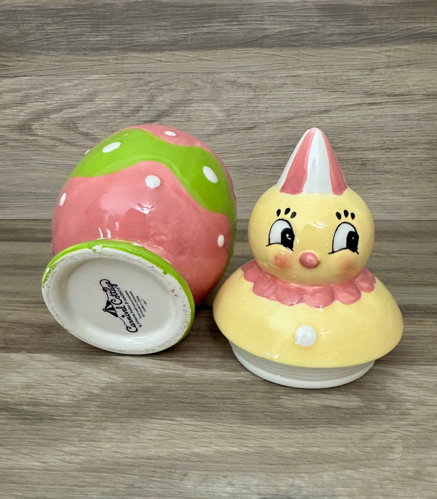 Johanna Parker Chick Figural Canister