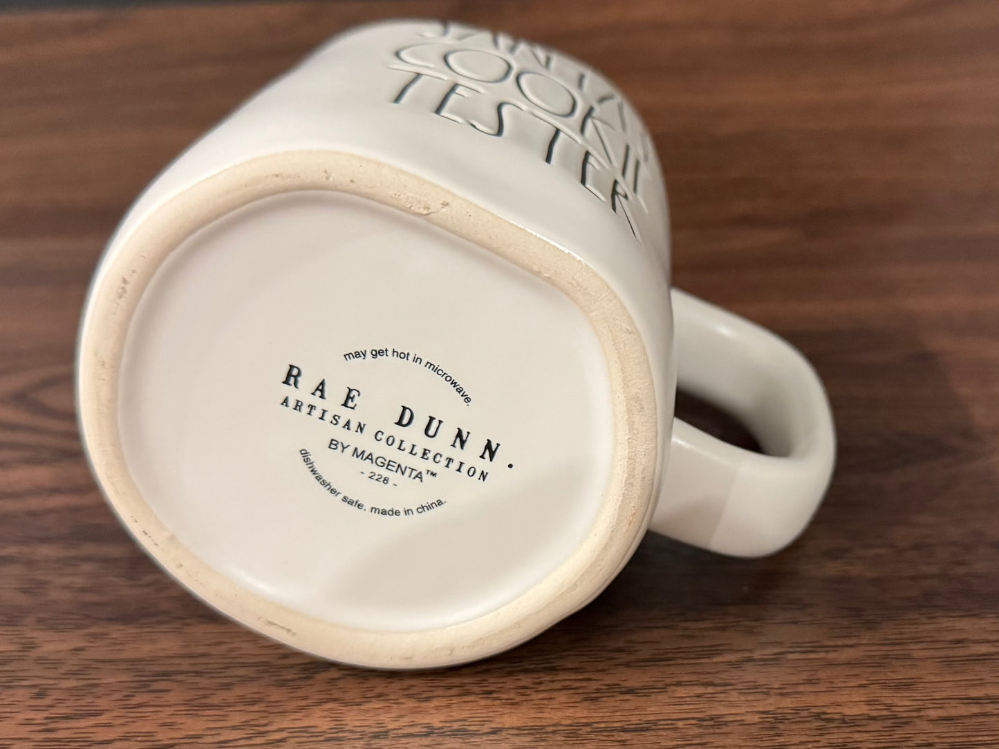 Rae Dunn Santa’s Cookie Tester Mug