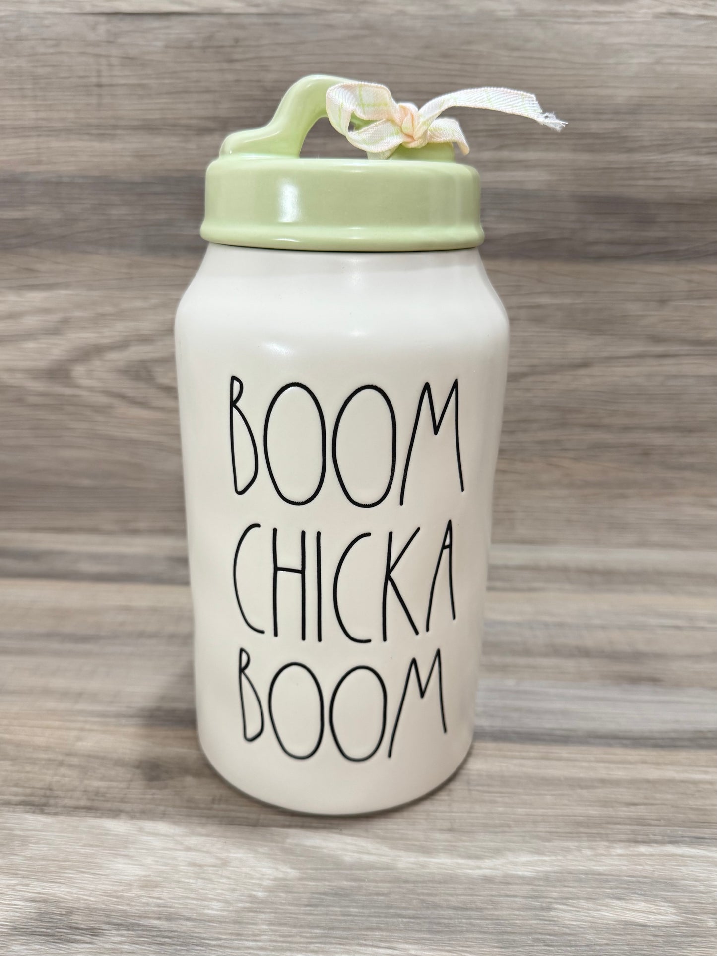 Rae Dunn Boom Chicka Boom Canister