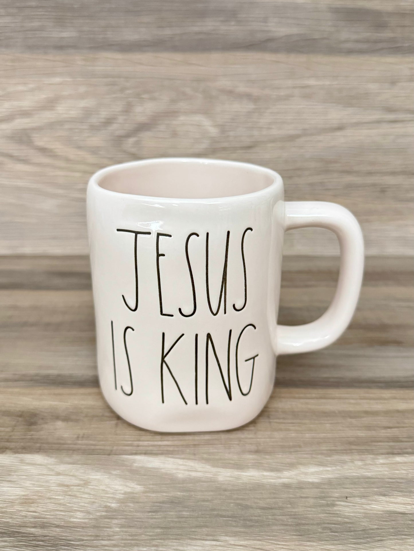 Rae Dunn Jesus is King Mug