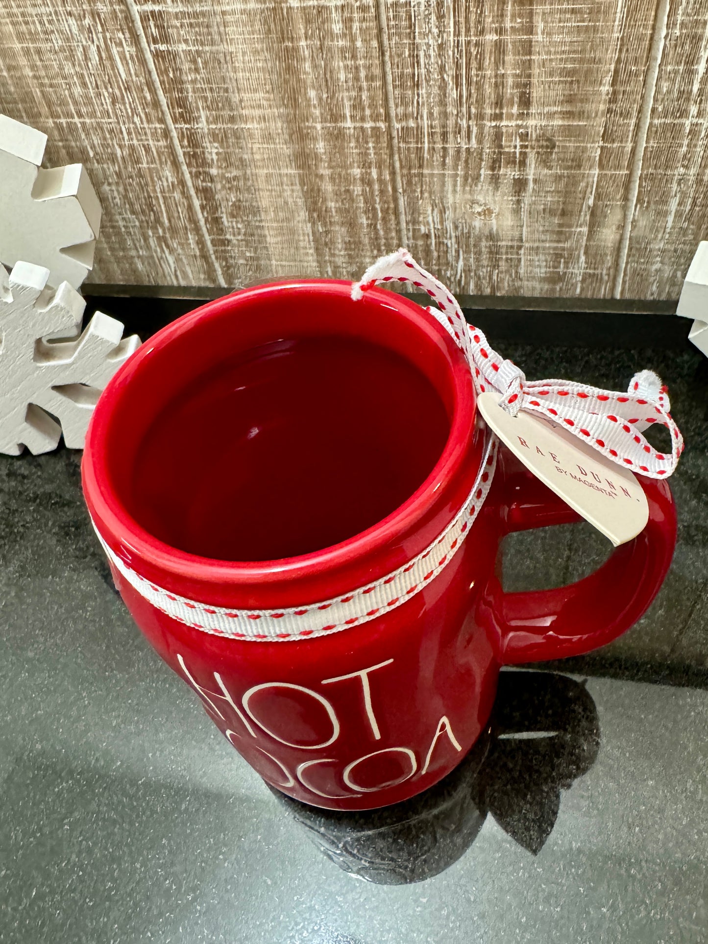 Rae Dunn Hot Cocoa Mason Jar Mug