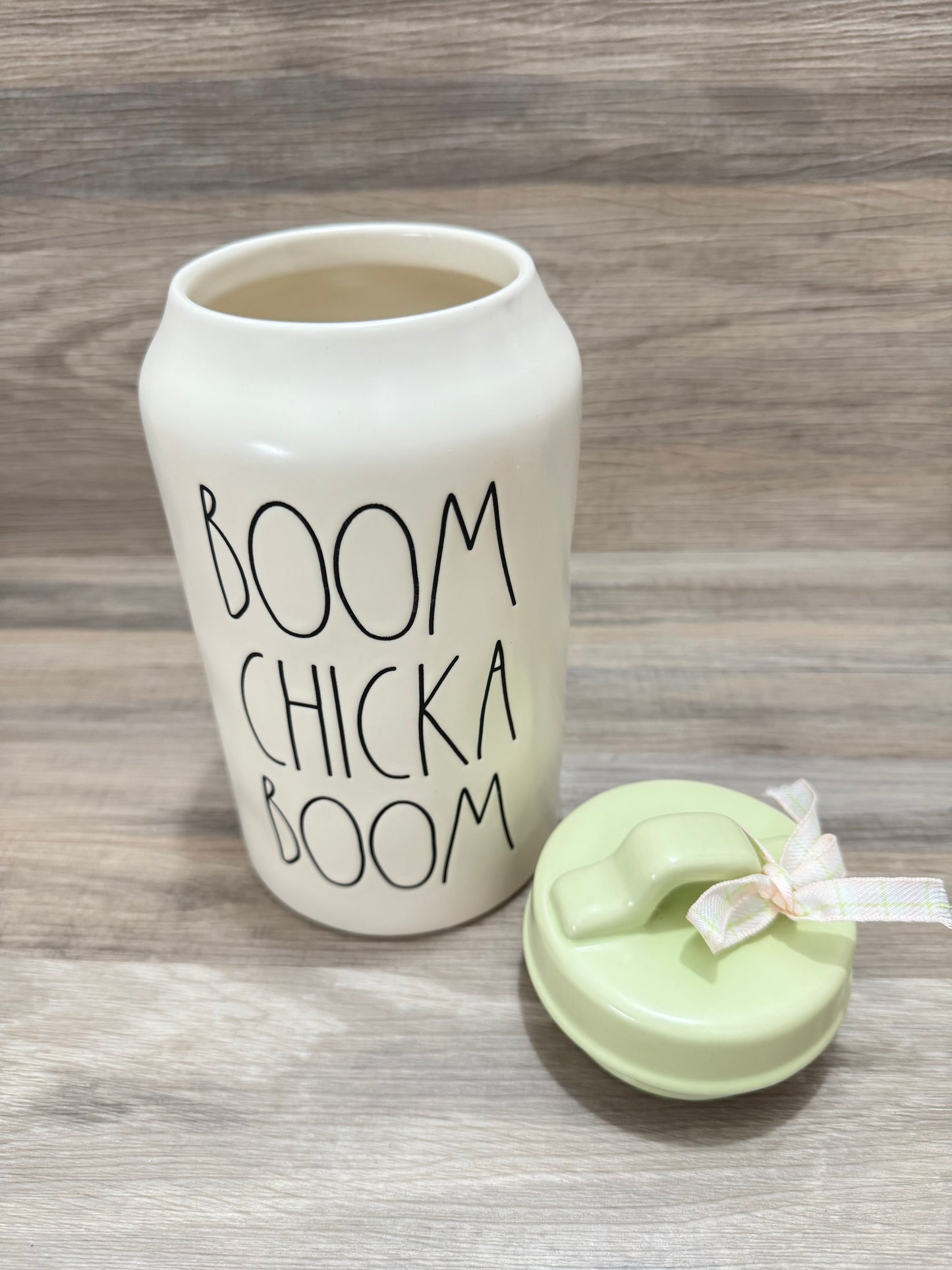 Rae Dunn Boom Chicka Boom Canister