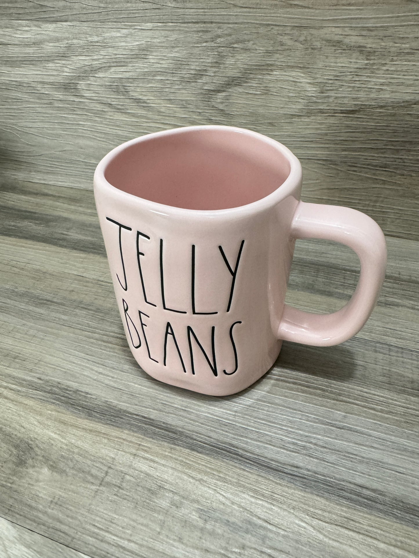 Rae Dunn Jelly Beans Pink Mug