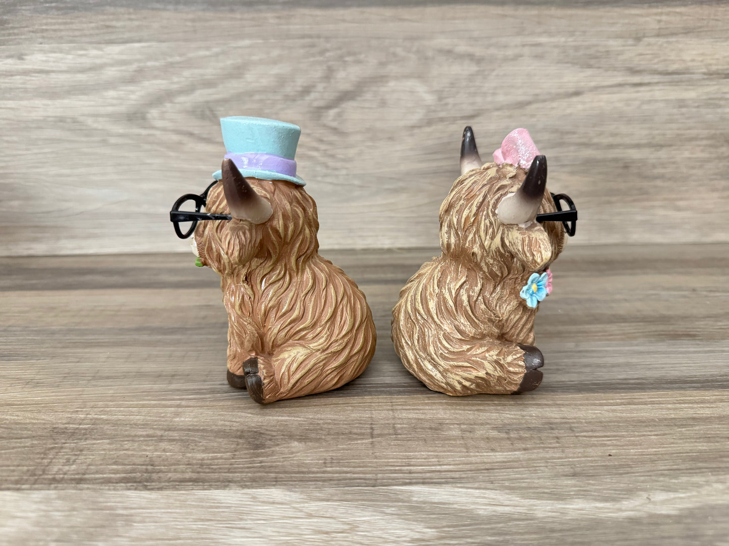 HL Spring/Easter Highland Cow Set