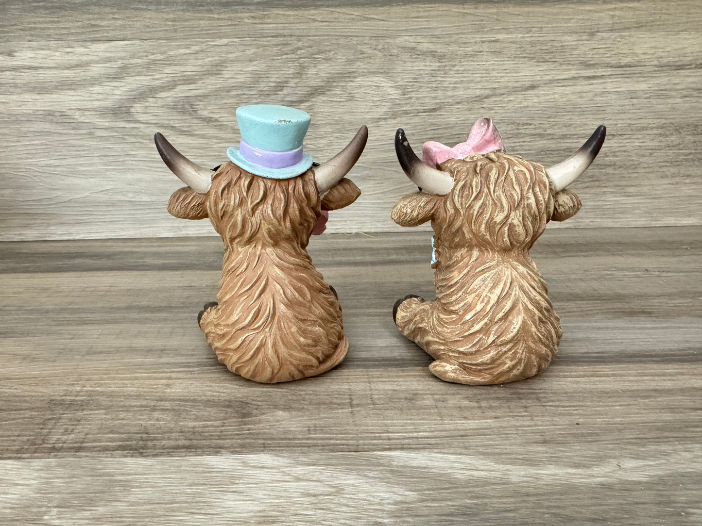 HL Spring/Easter Highland Cow Set