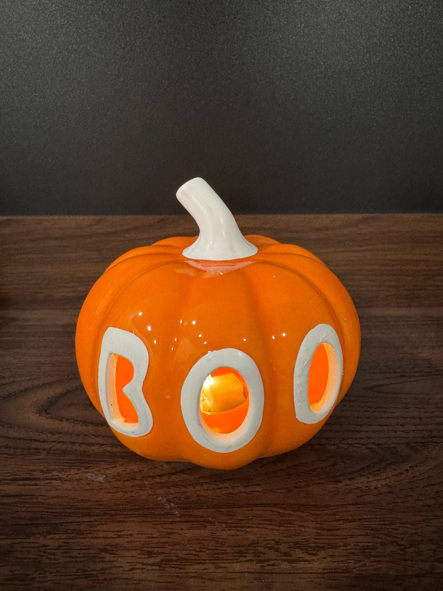 Light-Up Jack O Lantern Pumpkin Set