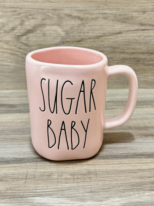Rae Dunn Sugar Babe Pink Mug