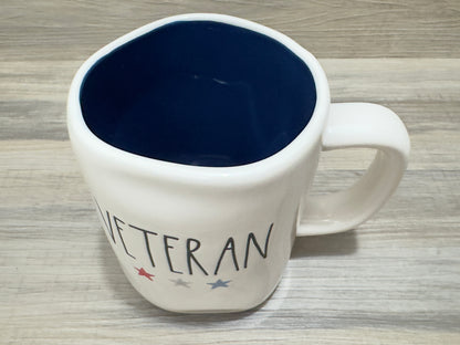 Rae Dunn Veteran Watercolor Stars Mug
