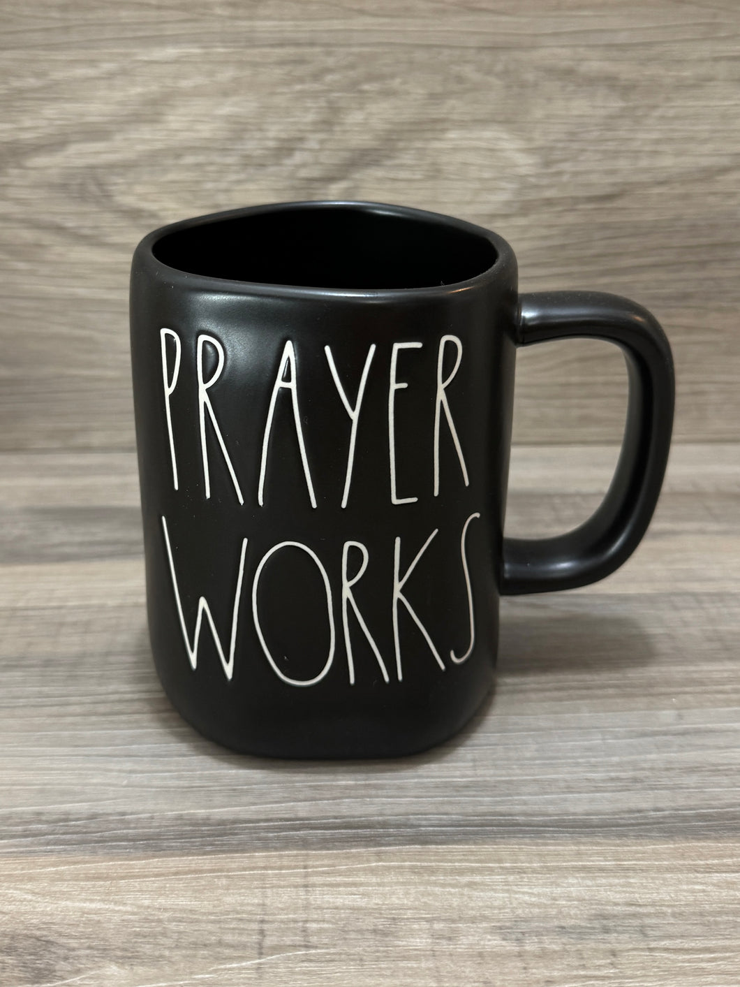 Rae Dunn Prayer Works Mug