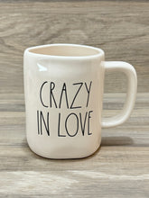 Load image into Gallery viewer, Rae Dunn Crazy in Love Double Sided Mug
