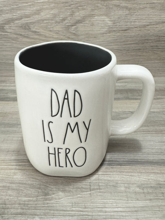 Rae Dunn Dad is My Hero Mug