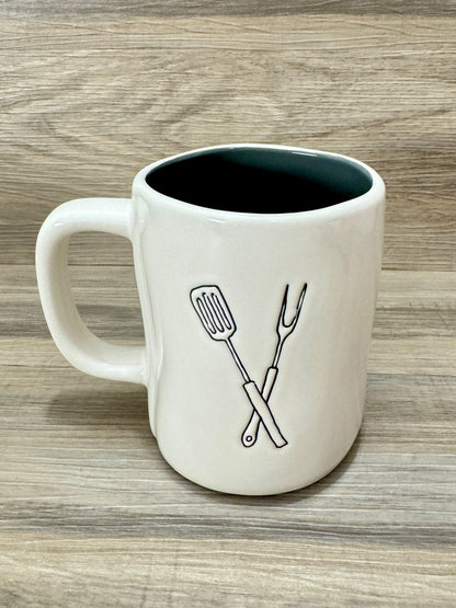 Rae Dunn Licensed To Grill Double Sides Mug