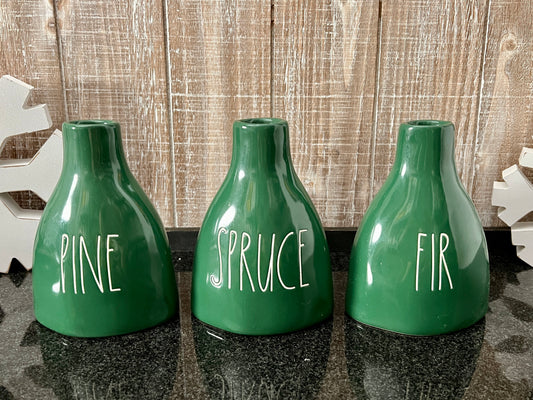 Rae Dunn Set of 3 Vases