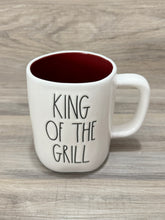Load image into Gallery viewer, Rae Dunn King of The Grill Mug

