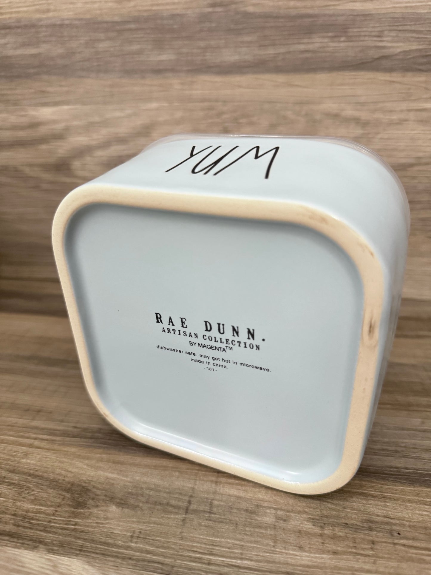 Rae Dunn Yum Container with Lid