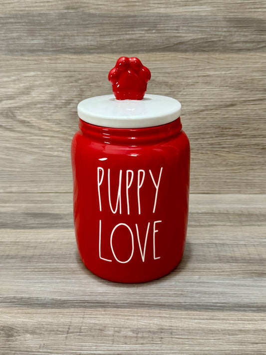Rae Dunn Puppy Love Small/ Baby Canister