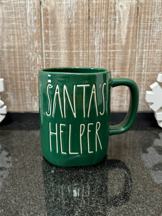 Rae Dunn Santa’s Helper Mug