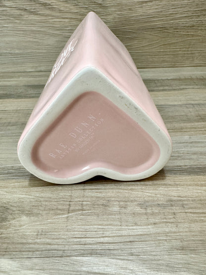 Rae Dunn Love Struck Heart Vase