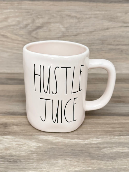 Rae Dunn Hustle Juice Mug