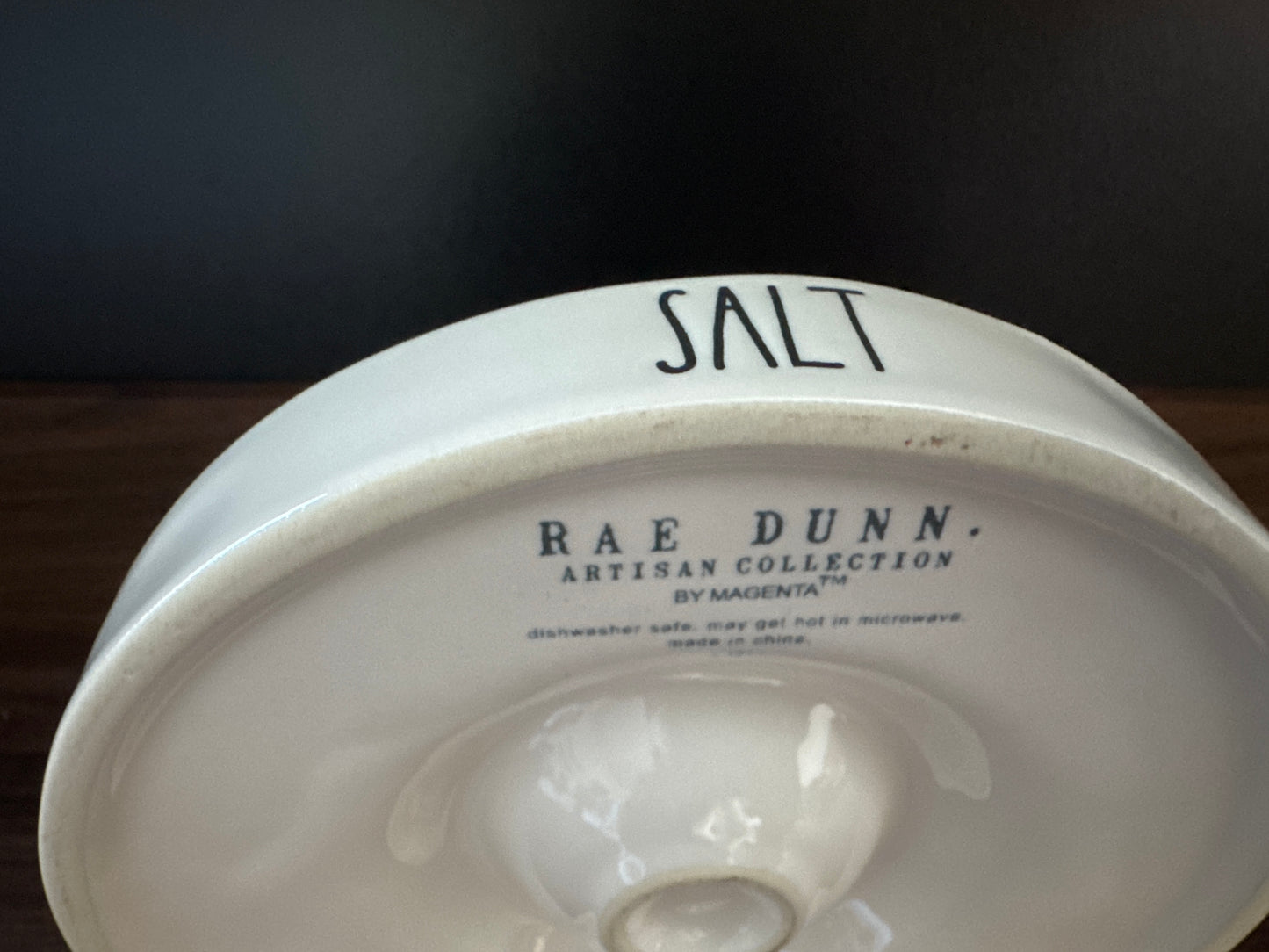 Rae Dunn Salt Rimmer Dish